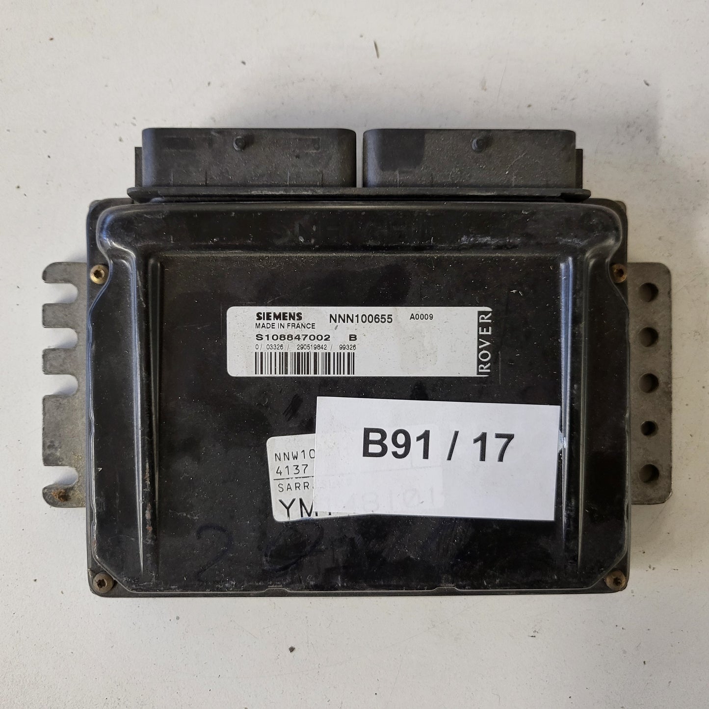 ROVER 75 2.0 ECU / S108847002B / NN100655 / SIEMENS