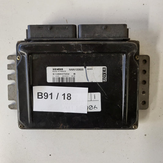 ROVER 75 2.0 ECU / S108847002B / NN100655 / SIEMENS