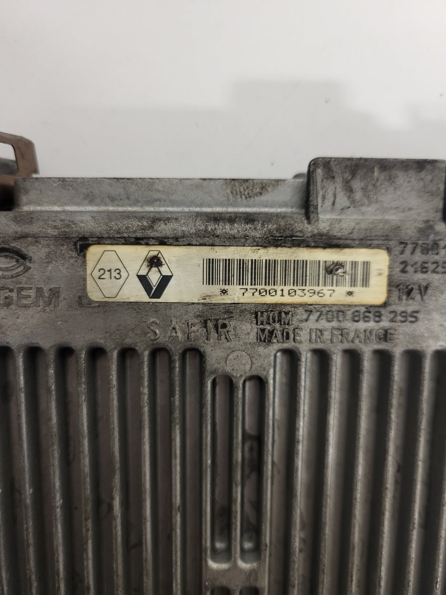 Renault Clio Twingo ECU 35PIN 7700104483 / 21625022-3 HOM 7700868295 7700103967