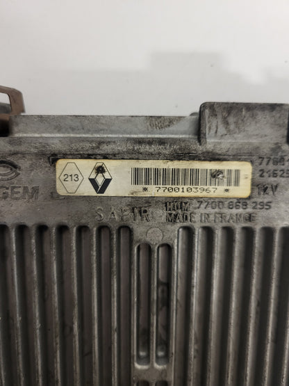 Renault Clio Twingo ECU 35PIN 7700104483 / 21625022-3 HOM 7700868295 7700103967