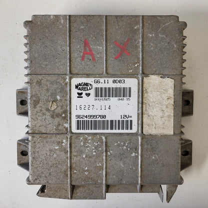 Peugeot 106 Citroen Ax 1.1 ECU / 9624999780 / G6.11 0D03 / G6.110D03