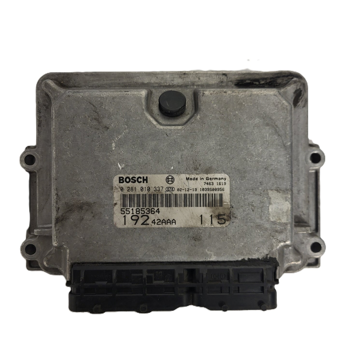 Fiat Stilo 1.9 JTD ECU / 0281010337 / 55185364 / BOSCH