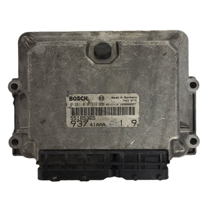 ALFA 147 ECU / 0281010332 / 55185365 / BOSCH