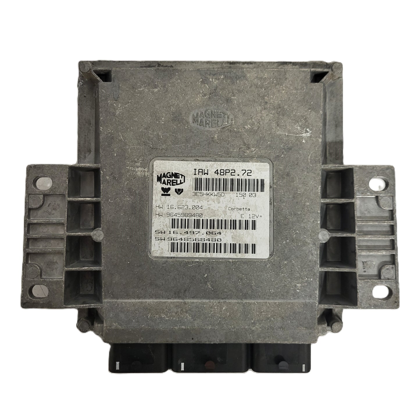 Citroen C3 1.1. ECU / SW 9655756380 / IAW 48P2.72 / HW 9645989480 / MAGNETI MARELLI