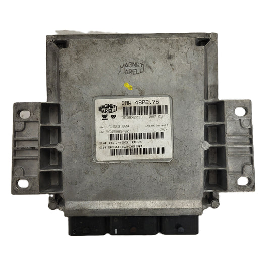 Peugeot 206 1.1 ECU / IAW 48P2.76 / SW 9648620880 / HW 9645989480