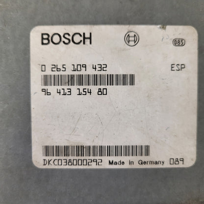 Peugeot 607 ECU / 0265109432 / 9641315480 / BOSCH