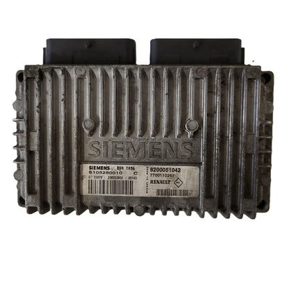 Renault Clio ECU / S105280010C / 8200051042 / 7700110261 / BVA TA96 / SIEMENS