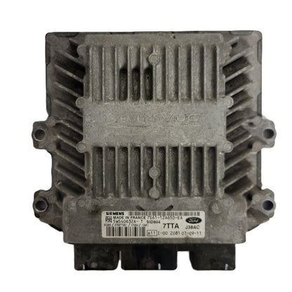 FORD FIESTA ECU / 7S61-12A650-EA / 5WS40632A-T / 7TTA / J38AC / SID804 / SIEMENS