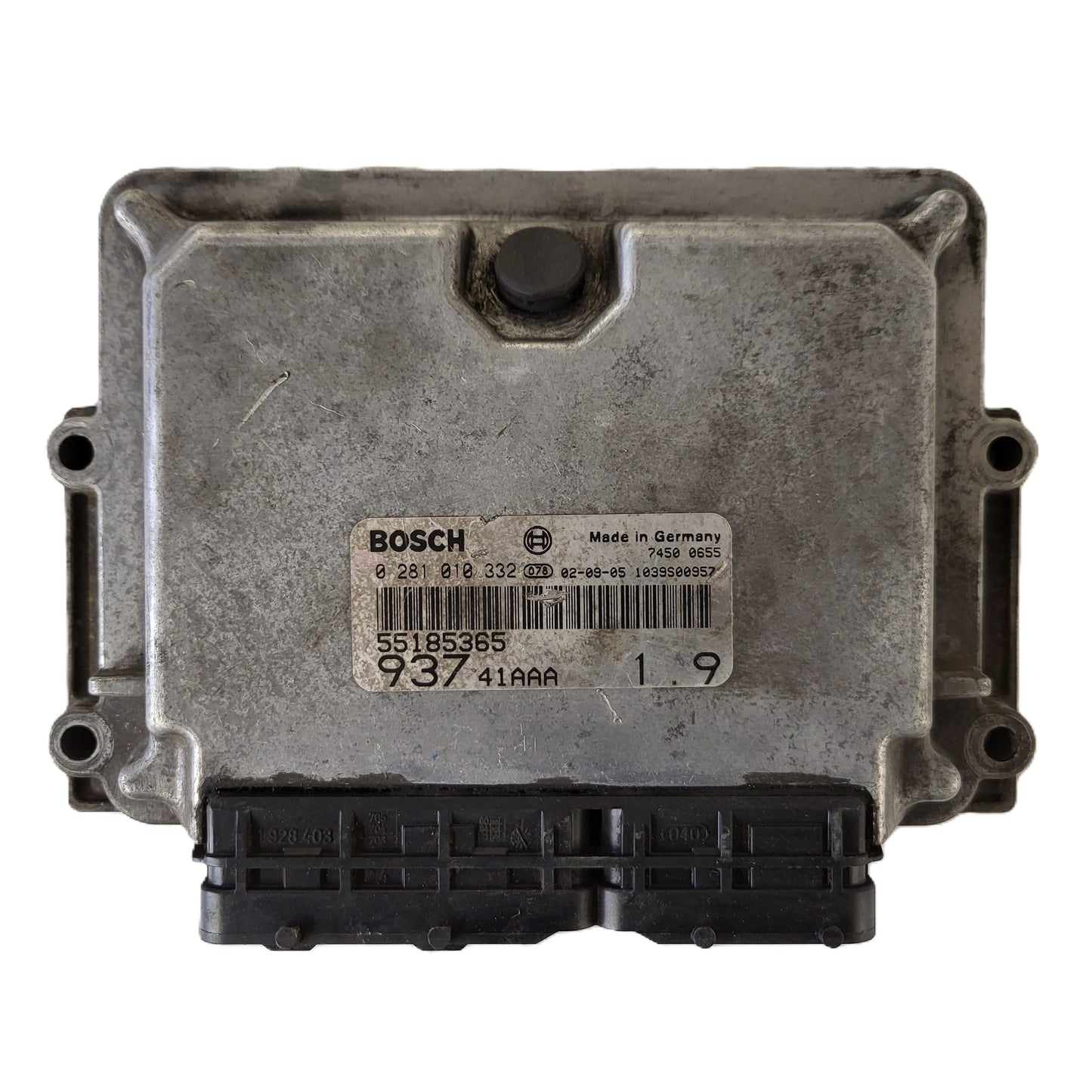 ALFA 147 ECU / 0281010332 / 55185365 / BOSCH