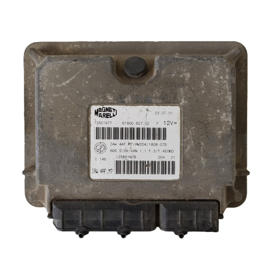 Fiat 600 ECU / IAW4AF.M7 / 73501877 / HW204 / MAGNETI MARELLI