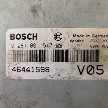 Fiat MAREA ECU / 0281001517 / 46441598 / BOSCH