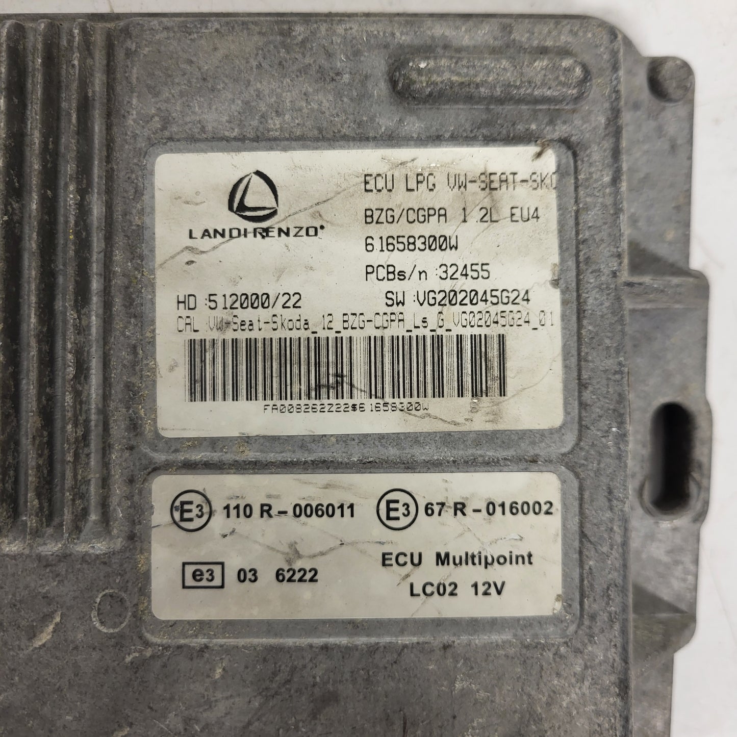 VW AUDI GPL ECU / 61658300W / :512000/22 / :VG202045G24 / BZG/CGPA  110 R-006011