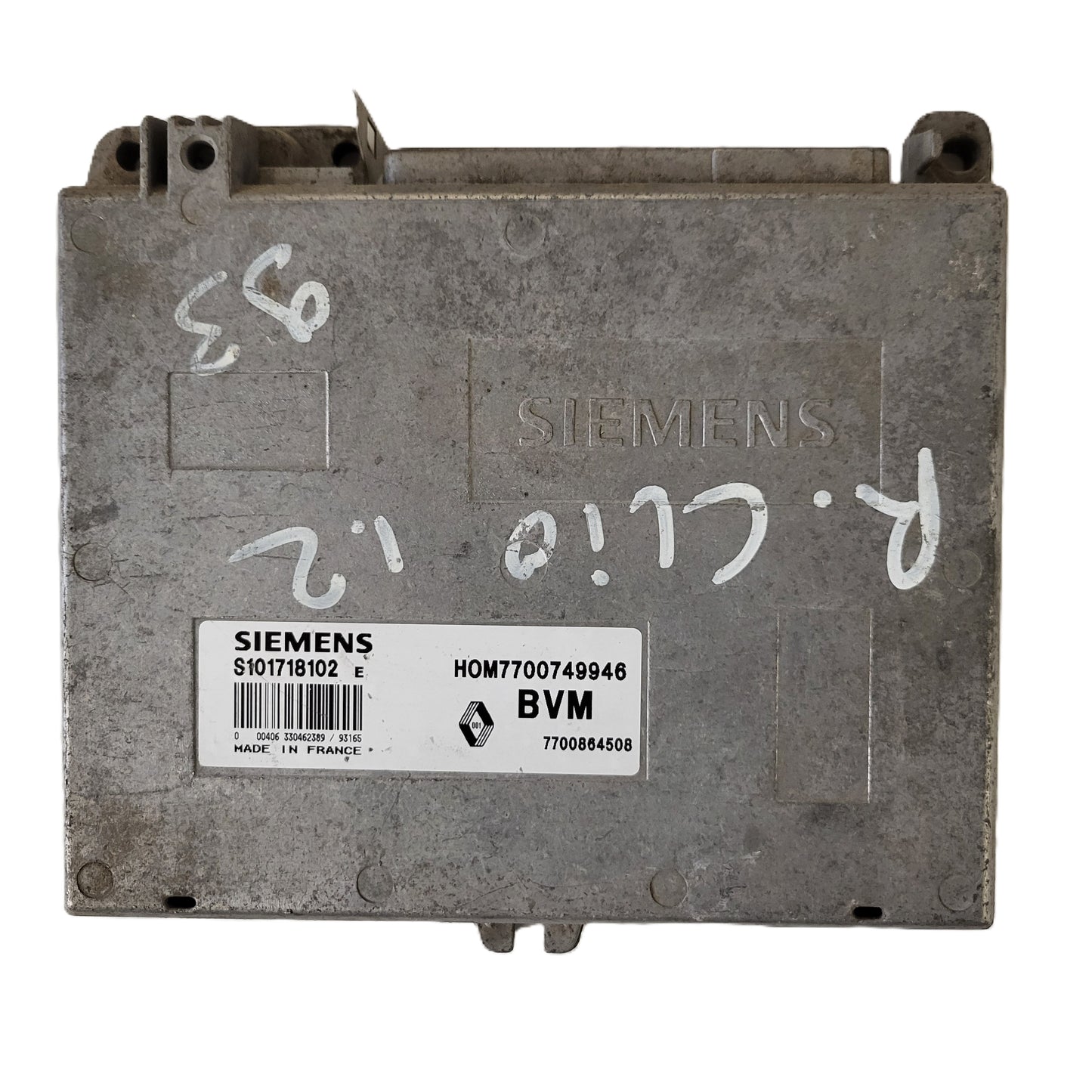 Renault Clio ECU / S101718102 / HOM 7700749946 / 7700864508 / SIEMENS