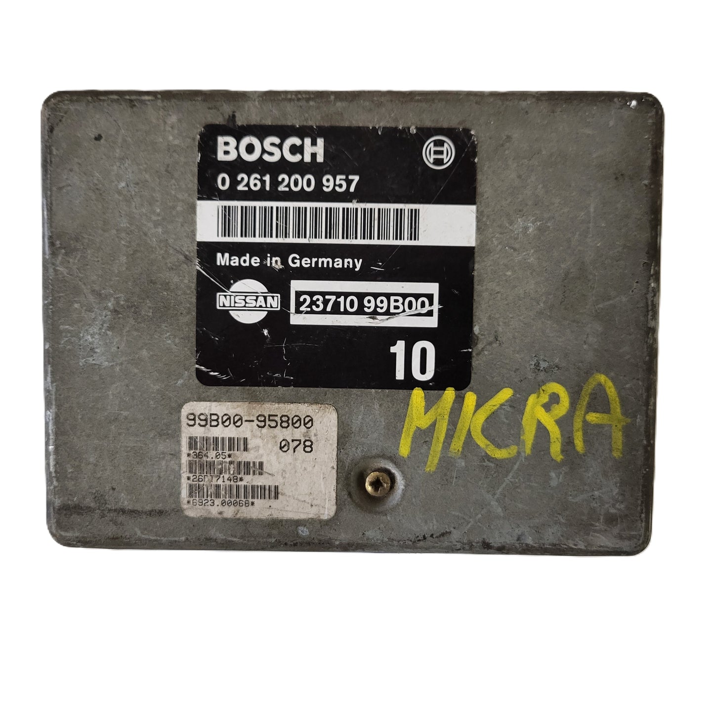 NISSAN ECU / 0261200957 / 2371099B00 / 99B00-95800 / BOSCH