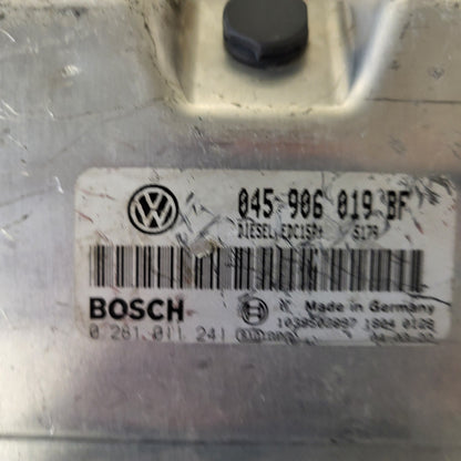 VW POLO ECU / 045906019BF / 0281011241 / EDC15P+ / BOSCH
