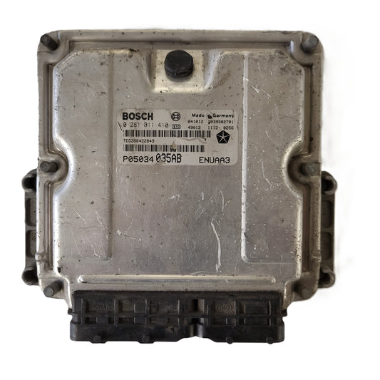 CHRYSLER PT CRUISER ECU / 0281011410 / P05034035AB / BOSCH