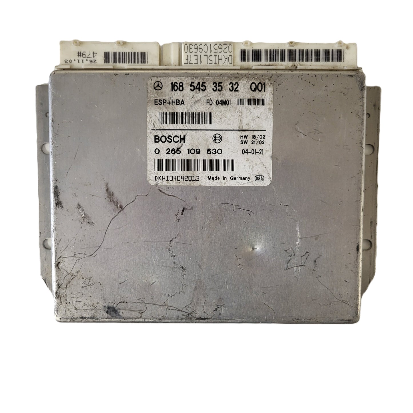 MERCEDES-BENZ A CLASS W168 ESP ECU / 1685453532 / 0265109630 / BOSCH ESP+HBA