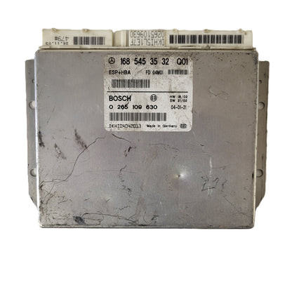 MERCEDES-BENZ A CLASS W168 ESP ECU / 1685453532 / 0265109630 / BOSCH ESP+HBA