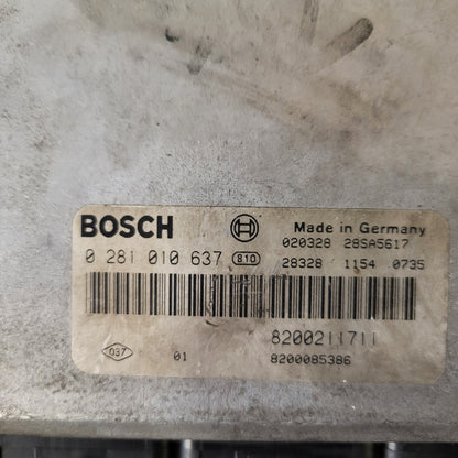 Renault Vel Satis Laguna ECU / 8200211711 / 8200211711 / 8200085386 / BOSCH