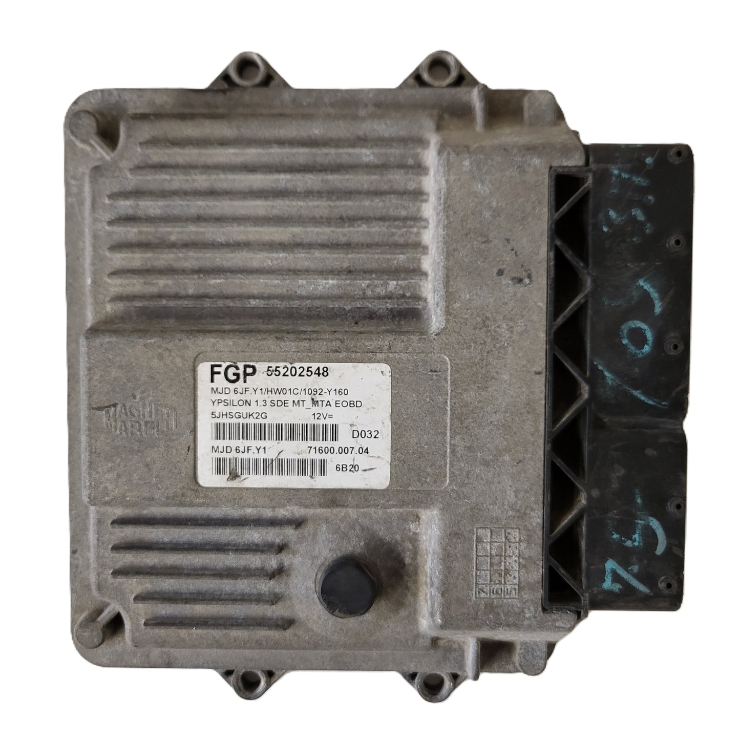 LANCIA Y YPSILON ECU / MJD 6JF.Y1 / 55202548 / HW01C / MAGNETI MARELLI