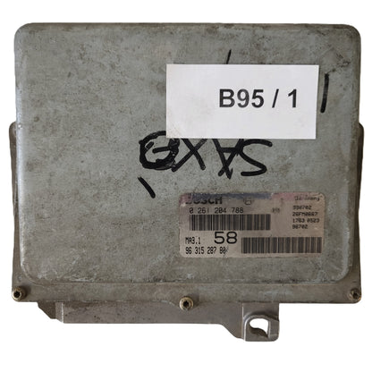 Peugeot Citroen ECU / 0261204788 / 9631528780 / MA3.1 / BOSCH