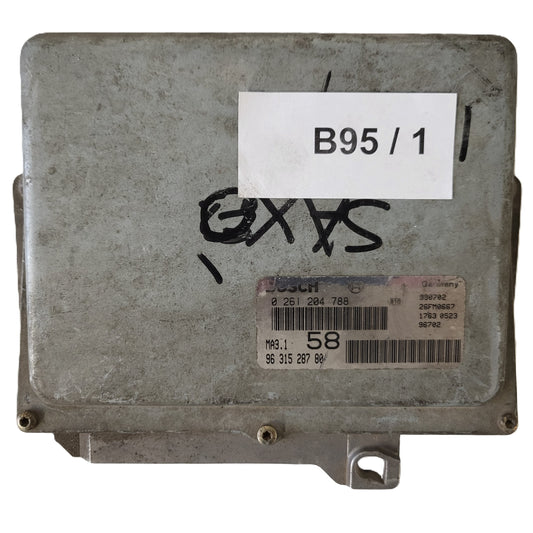 Peugeot Citroen ECU / 0261204788 / 9631528780 / MA3.1 / BOSCH