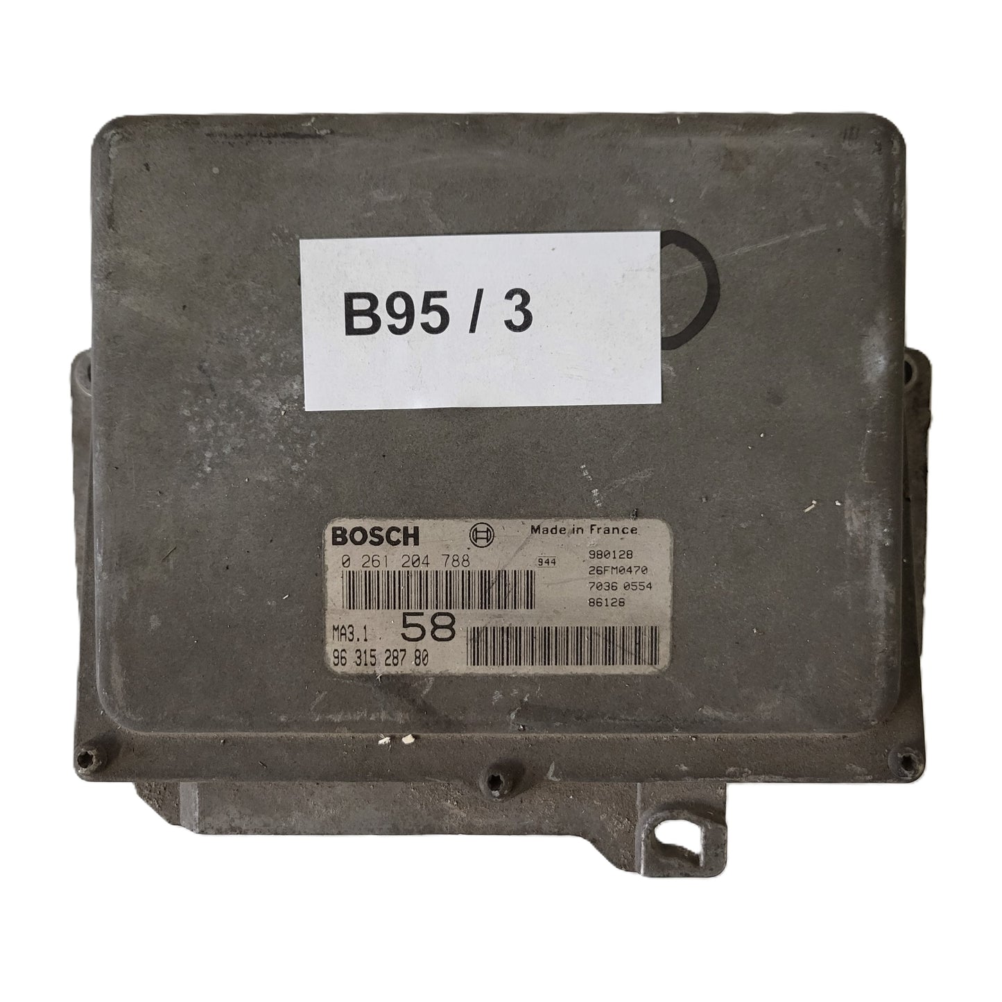 Peugeot Citroen ECU / 0261204788 / 9631528780 / MA3.1 / BOSCH