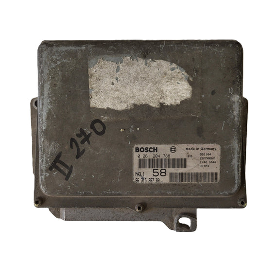 Peugeot Citroen ECU / 0261204788 / 9631528780 / MA3.1 / BOSCH
