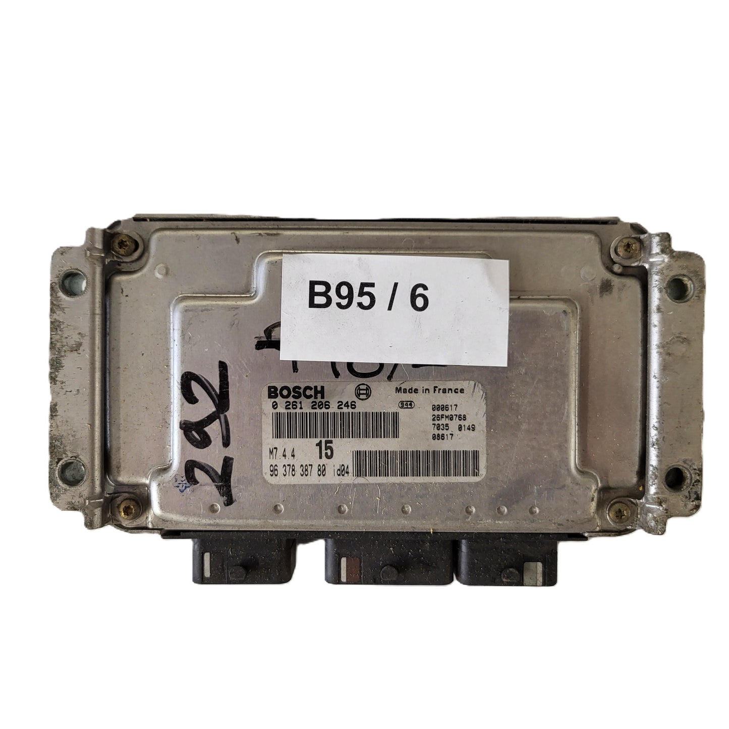 Peugeot Citroen ECU / 0261206246 / M7.4.4 / 9637838780 / BOSCH