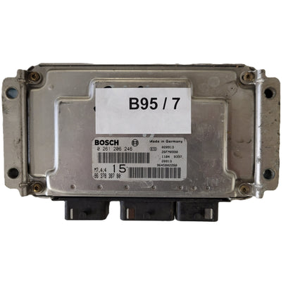 Peugeot Citroen ECU / 0261206246 / M7.4.4 / 9637838780 / BOSCH