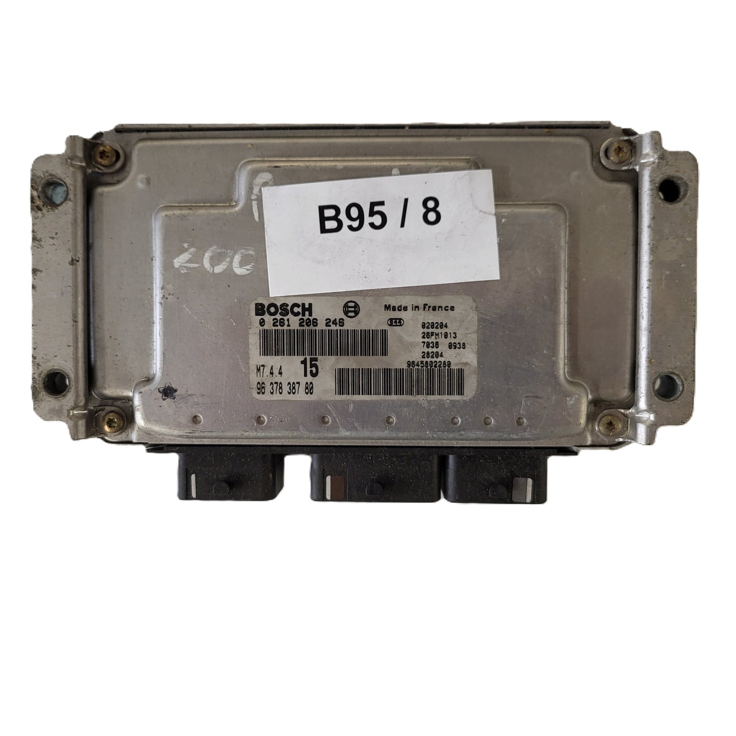Peugeot Citroen ECU / 0261206246 / M7.4.4 / 9637838780 / BOSCH