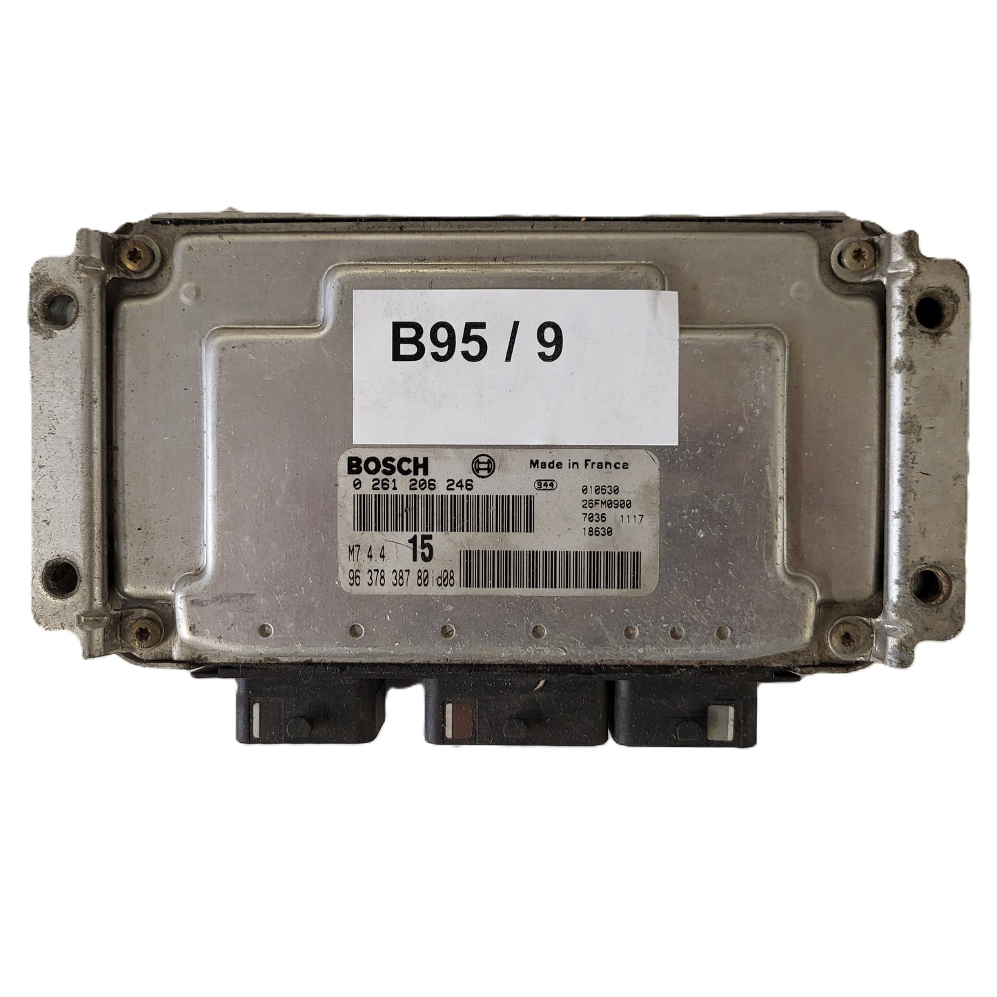 Peugeot Citroen ECU / 0261206246 / M7.4.4 / 9637838780 / BOSCH