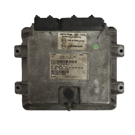 Fiat Panda ECU / 51804614 / 4100134 / METATRON