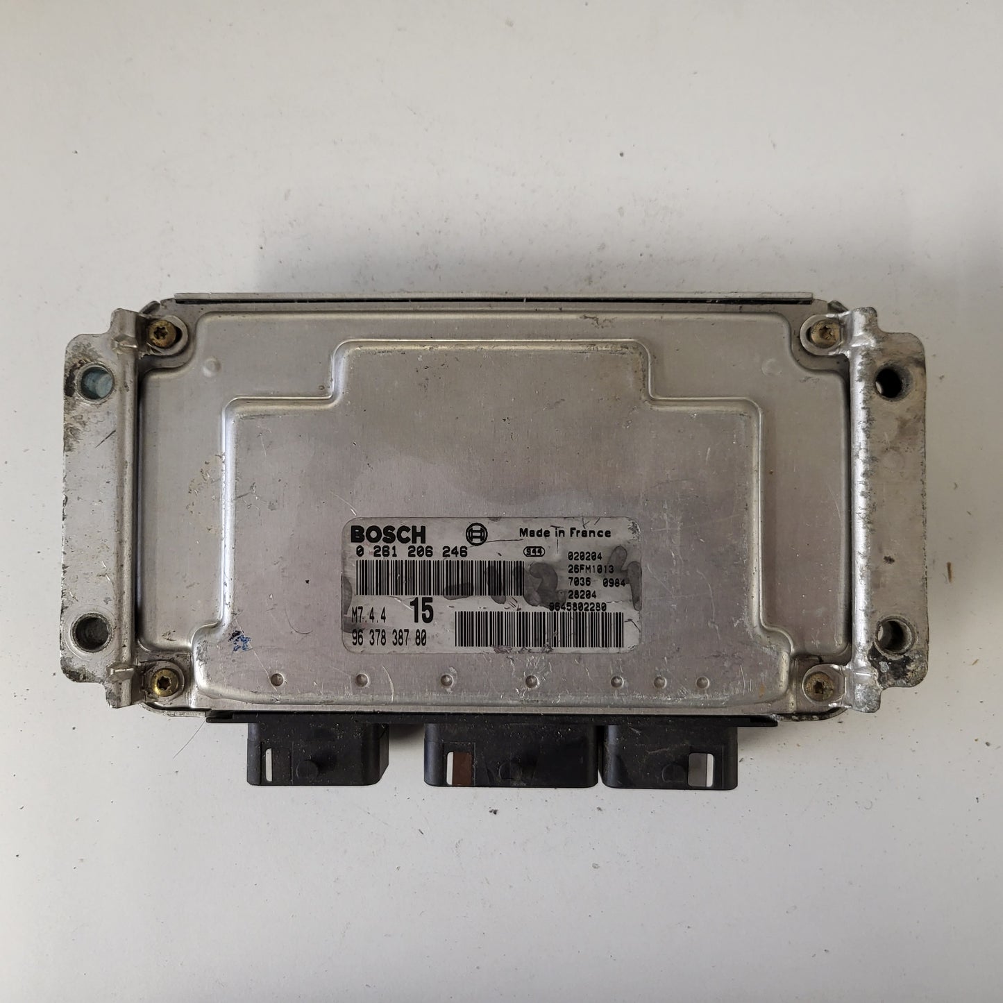 Peugeot Citroen ECU / 0261206246 / M7.4.4 / 9637838780 / BOSCH