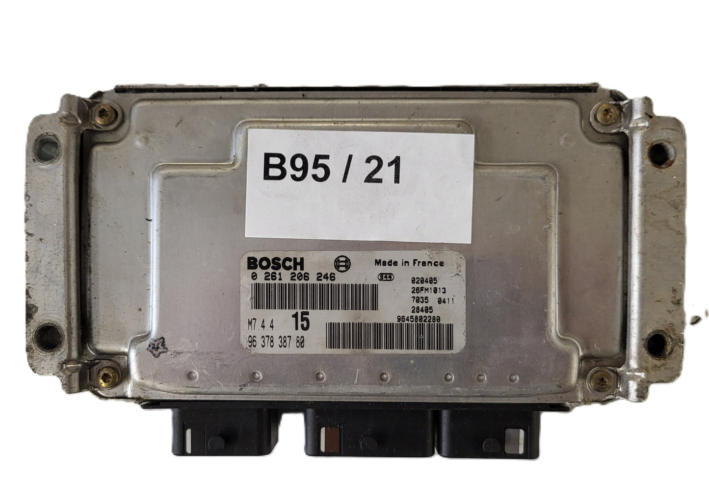 Peugeot Citroen ECU / 0261206246 / M7.4.4 / 9637838780 / BOSCH