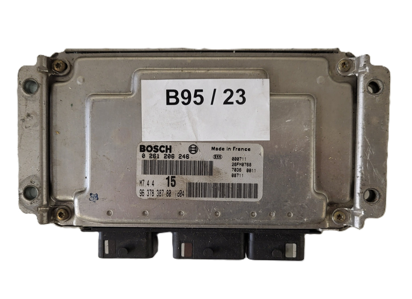 Peugeot Citroen ECU / 0261206246 / M7.4.4 / 9637838780 / BOSCH