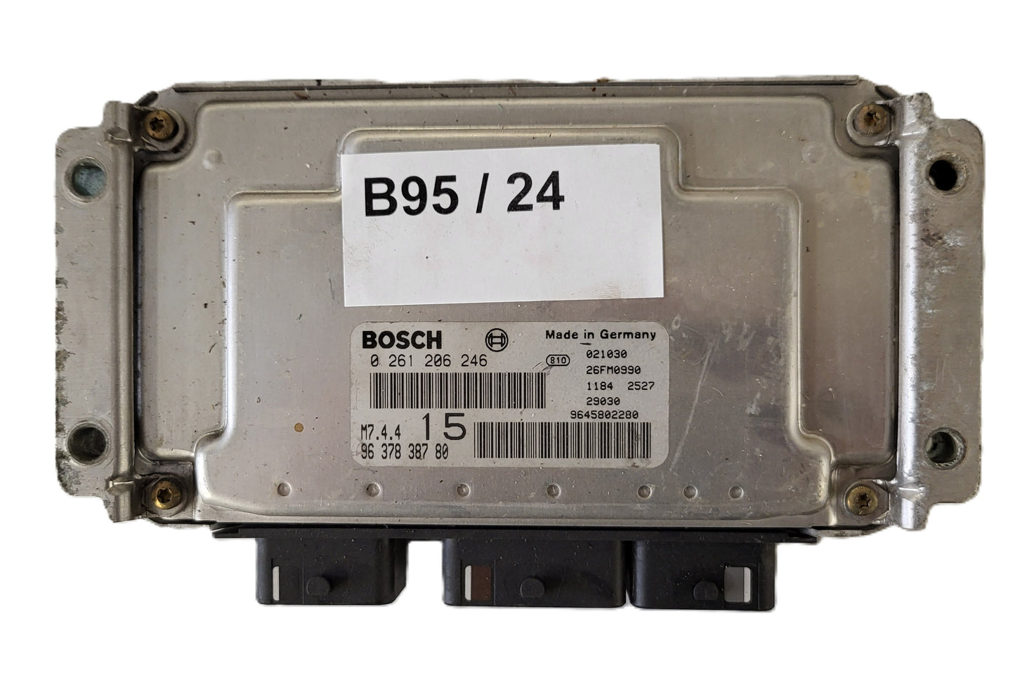 Peugeot Citroen ECU / 0261206246 / M7.4.4 / 9637838780 / BOSCH