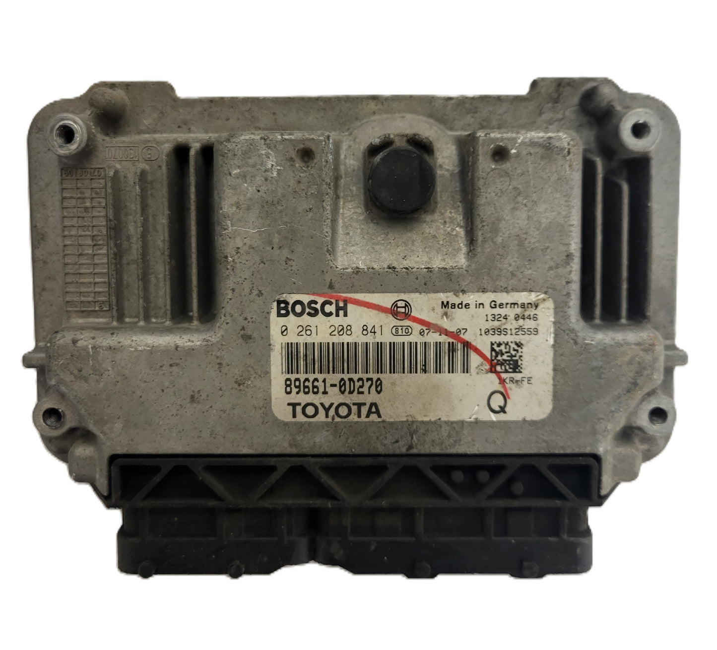 TOYOTA YARIS 1KR-FE ECU / 0261208841 / 89661-0D270 / BOSCH