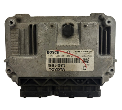 TOYOTA YARIS 1KR-FE ECU / 0261208841 / 89661-0D270 / BOSCH
