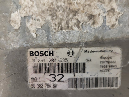 PEUGEOT CITROEN 106 SAXO ECU / 0261204625 / 9630278480 / MA3.1 / BOSCH