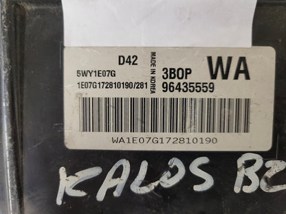 DAEWOO AVEO KALOS ECU / 96435559 / 5WY1E07G / 3BOP / WA / KEMSCO