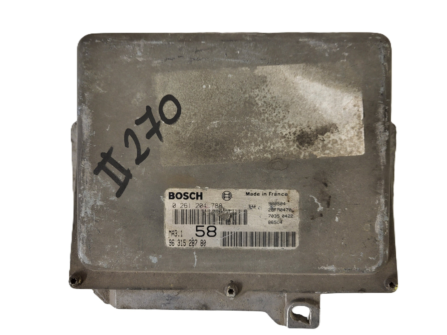 Peugeot Citroen ECU / 0261204788 / 9631528780 / MA3.1 / BOSCH
