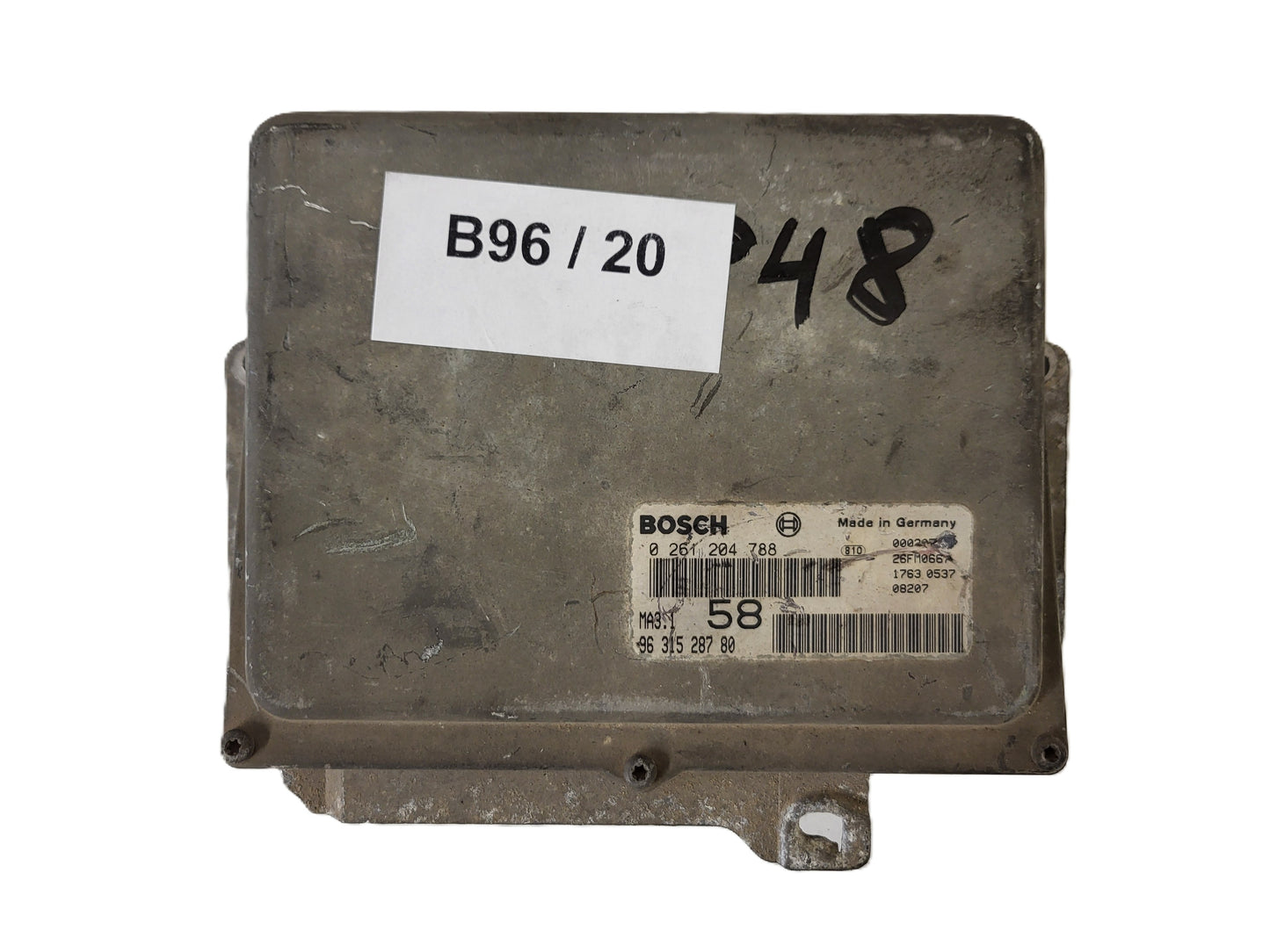 Peugeot Citroen ECU / 0261204788 / 9631528780 / MA3.1 / BOSCH