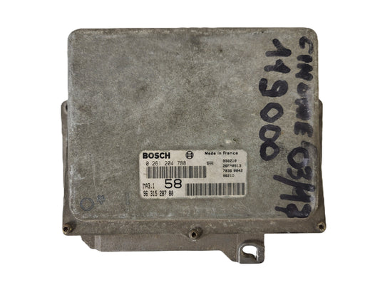 Peugeot Citroen ECU / 0261204788 / 9631528780 / MA3.1 / BOSCH