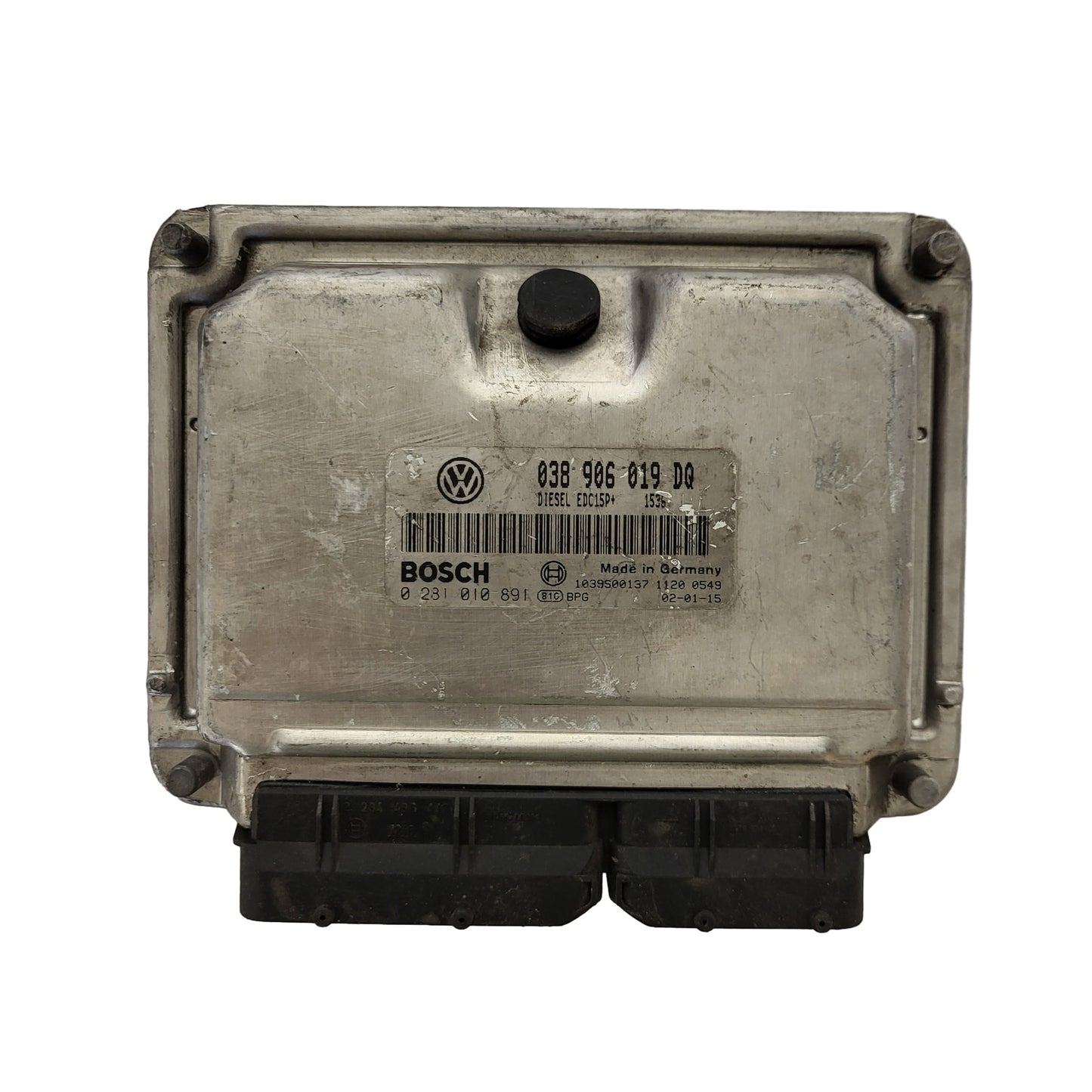 VW AUDI SEAT SKODA ECU / 038906019DQ / 0281010891 / EDC15P+ / BOSCH