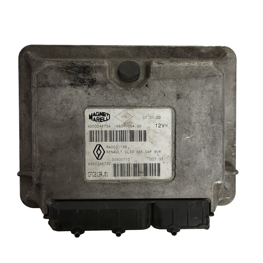 RENAULT ECU / 8200246734 / CFC213R.01 / CFC213R.01 / 16607.054.00 / MAGNETI MARELLI