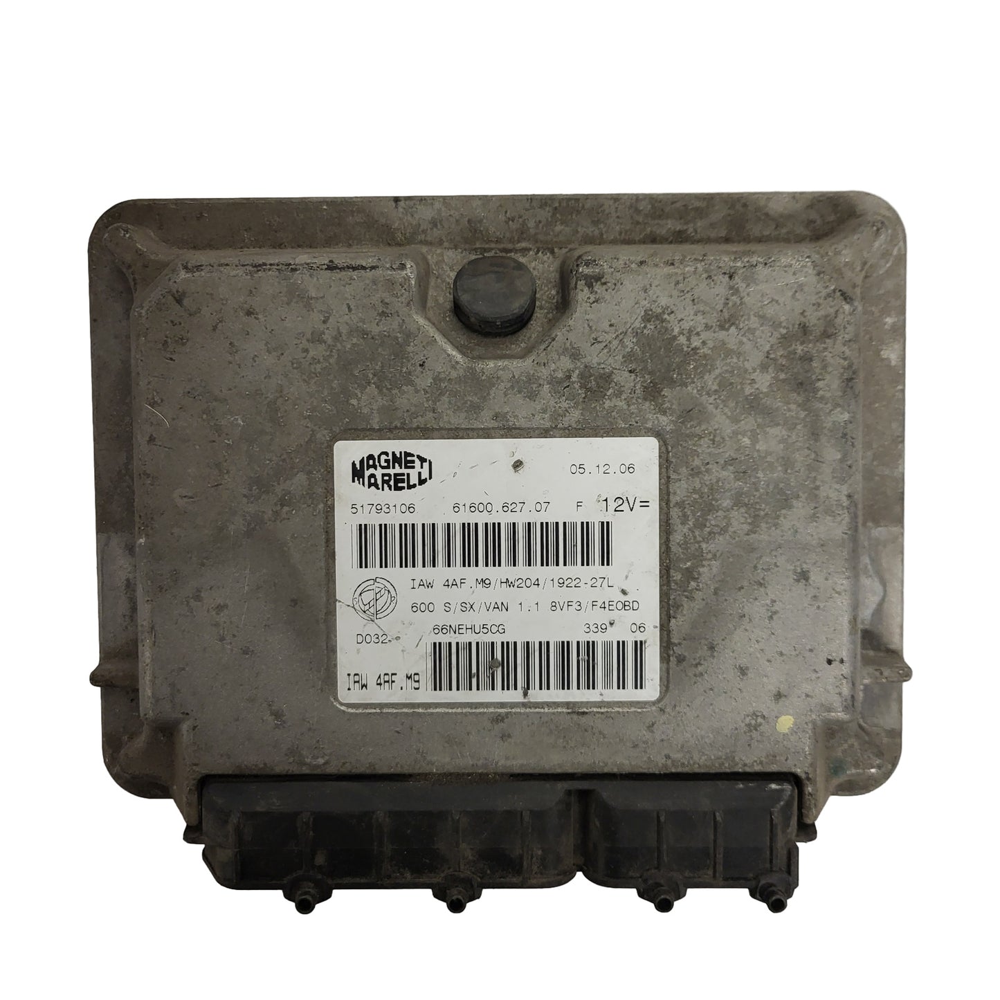 Fiat Seicento 600 ECU / 51793106 / IAW 4AF.M9 / 61600.627.07 / HW204