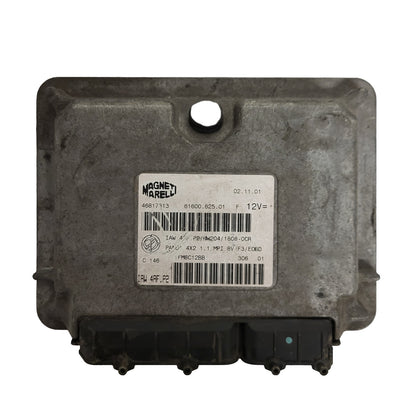 FIAT PANDA 1.1 ECU / 46817813 / IAW 4AF.P2 / 61600.625.01 / HW204 / MAGNETI MARELLI