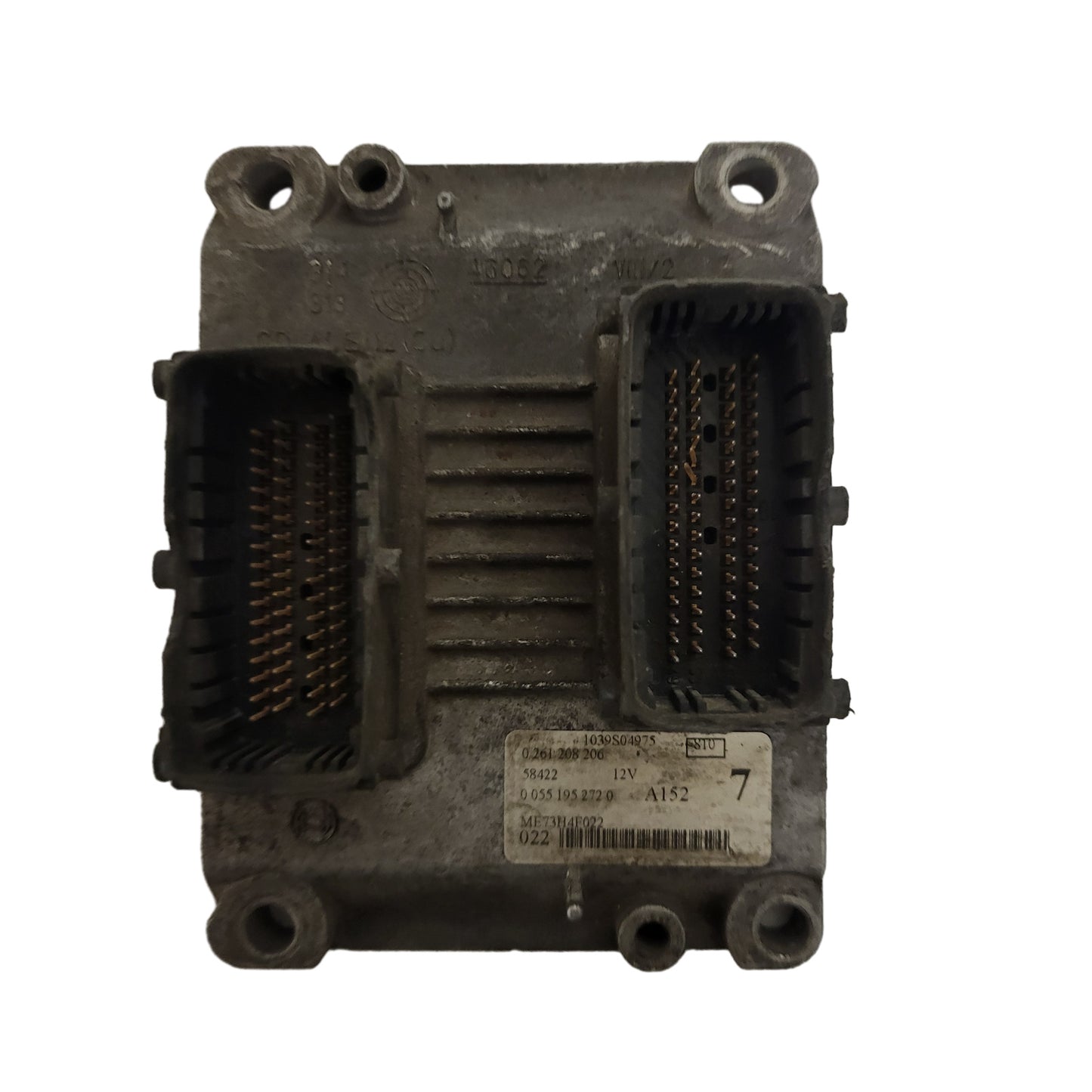 FIAT IDEA ECU / 0261208206 / 00551952720 / ME73H4F022 / A152 / BOSCH
