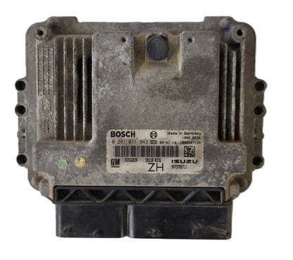 OPEL ASTRA H ECU / 0281011943 / 55556829 / 1039S07139 / BOSCH